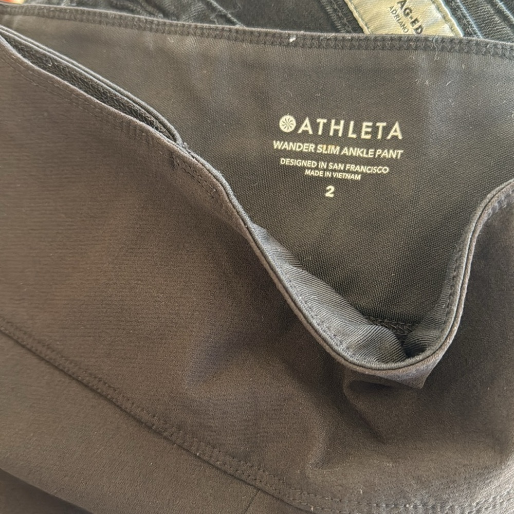 Athleta Wander Slim Ankle Pant Size 2 - Picture 5 of 5